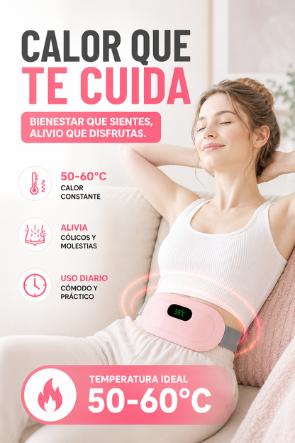 Cinturón Dolor Menstrual Termico Masajes